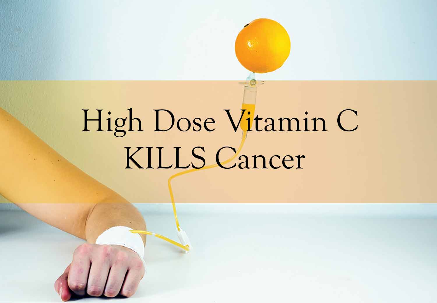 Highdose Vitamin C KILLS CANCER and now it's on track